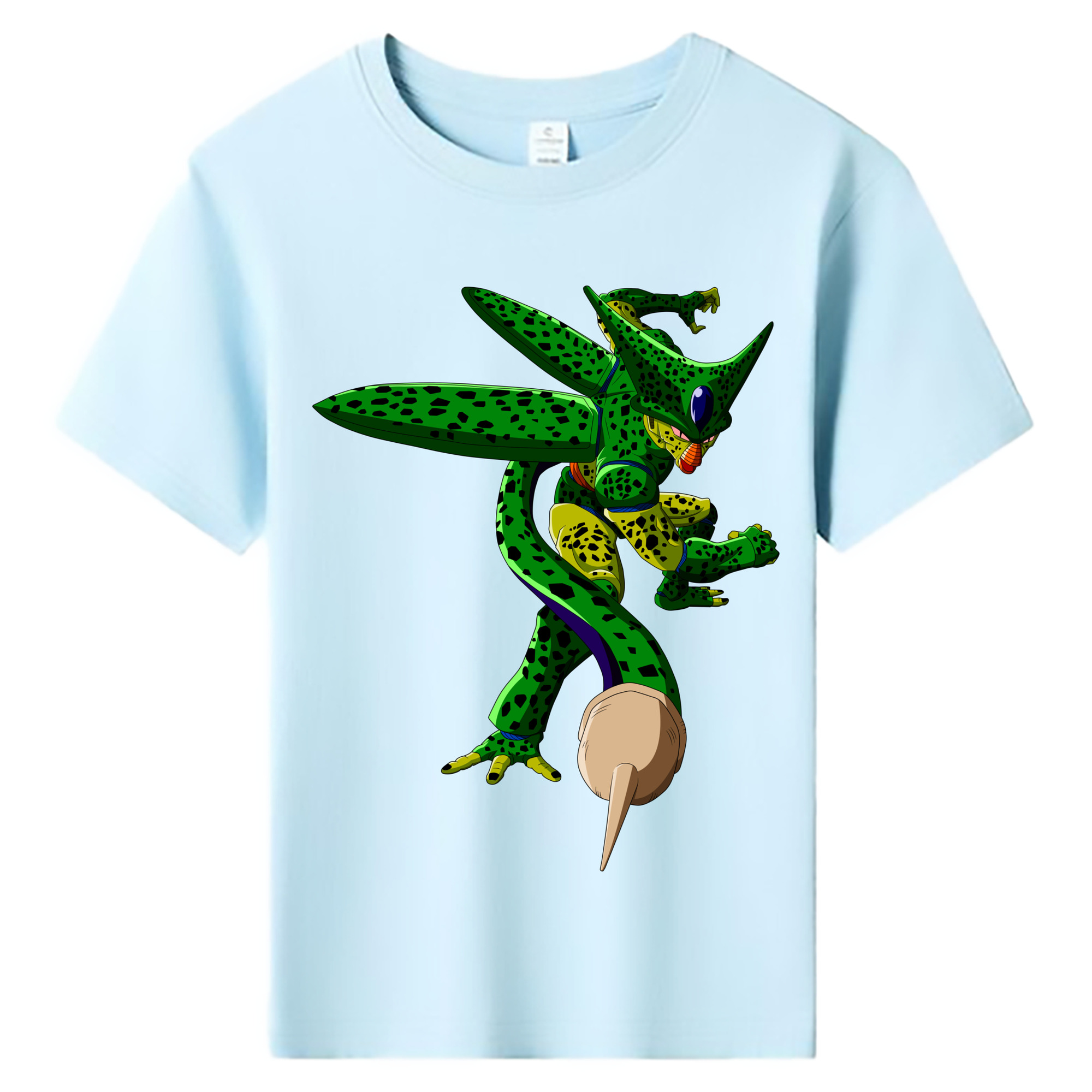 （画像用） ドラゴンボール セル DRAGON BALL Cell 綿100％キッズTシャツ（フロントプリント）